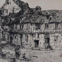 Old Houses in Pont-de-l'Arche